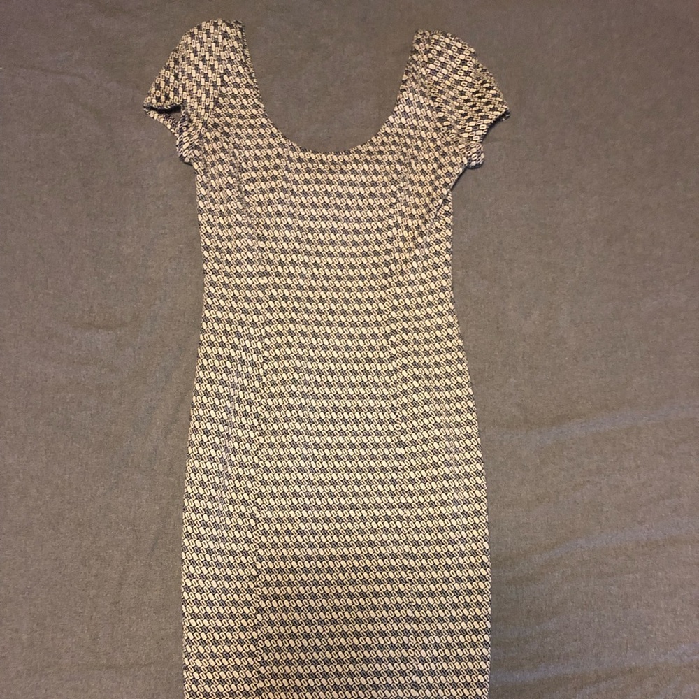 DVF print dress